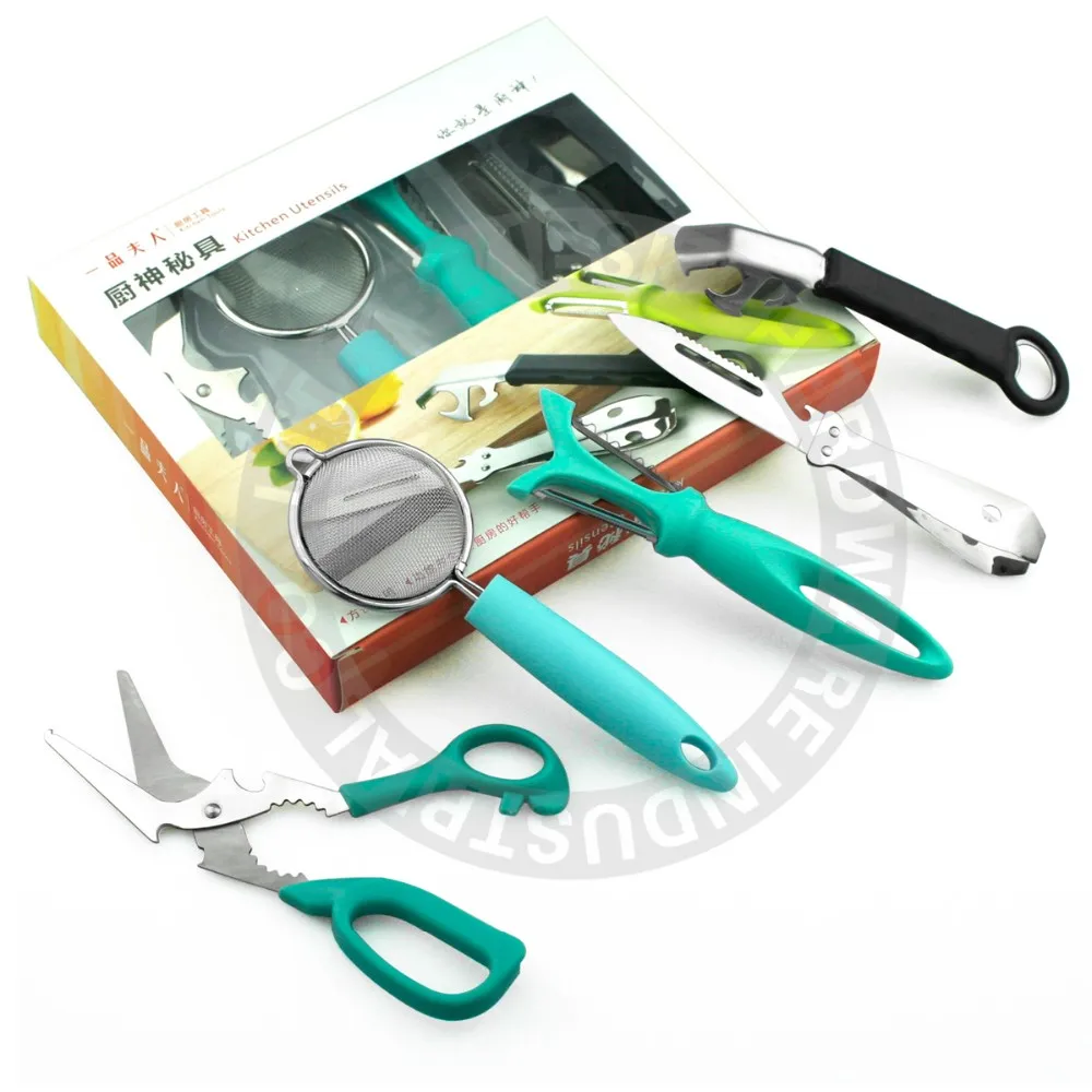 2016 Hot Wholesale Kitchen Tools 5pcs Utensil Kitchen Gadgets Set Buy