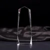 custom engraving 3d laser engraved crystal awards trophies block blank for business souvenir gift