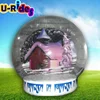 xmas inflatable snow globe