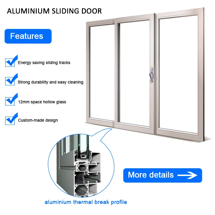 Aluminium Sliding Door House Gate Iron Grill Design Multi Track Aluminium Lift & Sliding Door Price Of Aluminium Sliding Door