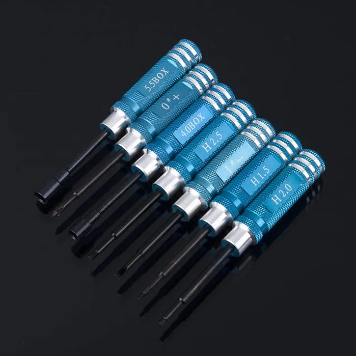 7pcs Hex Rc Helicopter Plane Car Screw Driver Tool Kit - Buy ...