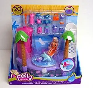 polly pocket splashin fashion pool party