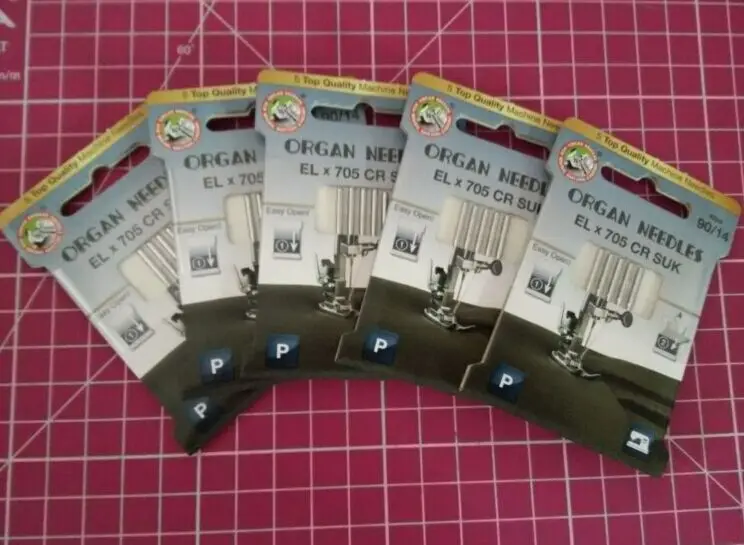 Organ Needle Elx705 Suk 705 2022 Medium Ball Point Good