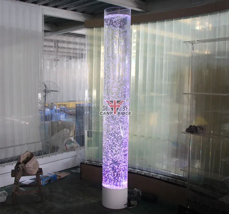 Acrylic crafts good interior design water bubble wedding column ... Acrylic crafts good interior design water bubble wedding column ...