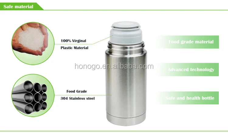 Source 1000ml Double Wall Vacuum Insulated Tiger Thermos Flask