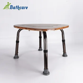 Chinese Supplier Bathroom Toilet Bamboo Bath Shower Stool Bathroom