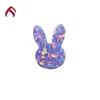 Cute Synthetic purple Opal Rabbit Head Stone 9x12mm
