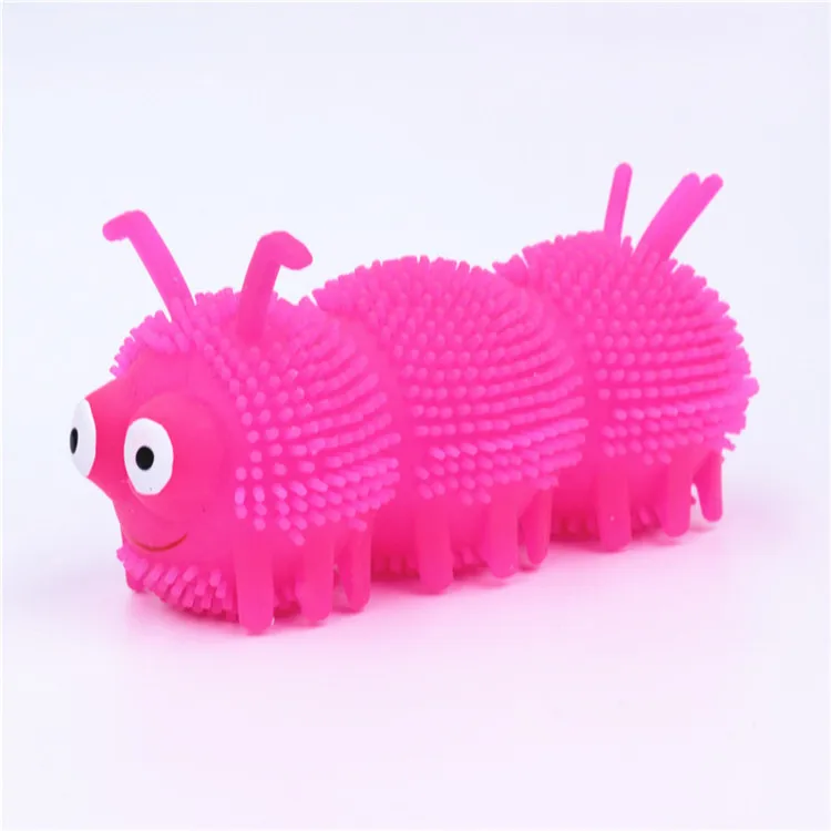 Wholesale Tpr Soft Spiky Animal Puffer Worm Puffer Ball Squeeze Toys ...