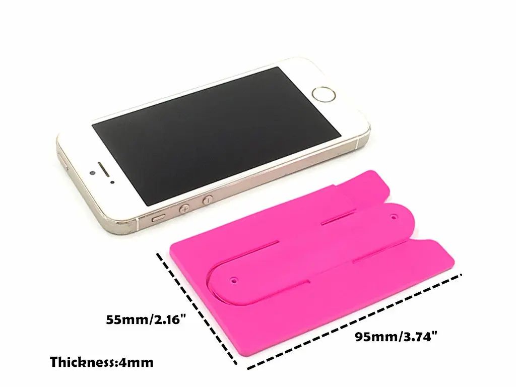 phone card bag Designs silicone phone holder