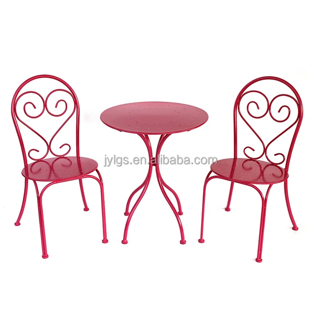 3 Piece Small E Outdoor Bistro Set Metal 3 Piece Small E Outdoor Bistro Set