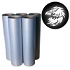 Qingyi silvery transparent textile reflective material heat transfer film vinyl rolls for clothing