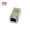 China cheap 10/100 base-TX multi port (2X4) tab-up 6 pin RJ45 connector price