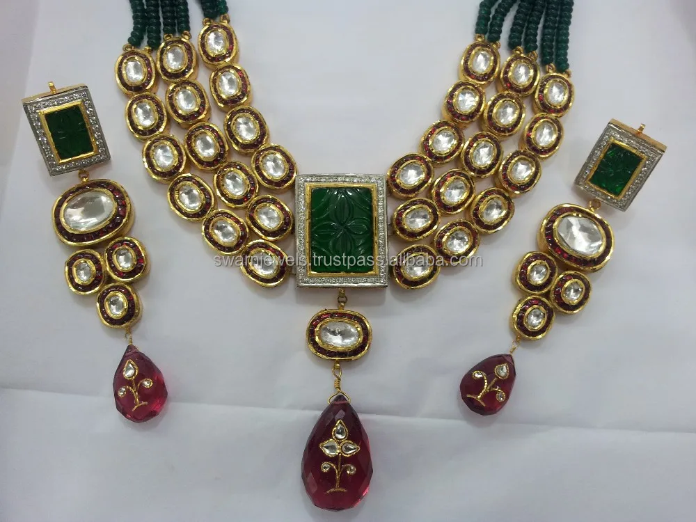 latest gold kundan sets