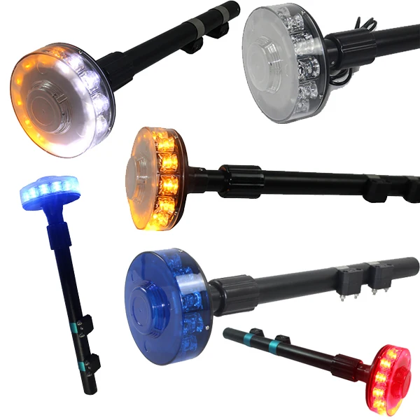 Police Warning Motorcycle Strobe Lights Traffic Advisory Led Rotating