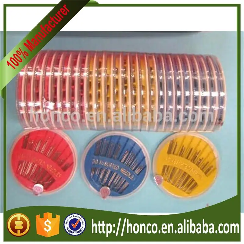 Sewing Needle In Plastic Case Buy Hand Sewing Needles,Hand Sewing