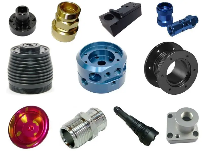 Custom Aluminum Bike Parts Golden Anodized Aluminum Precision Machined