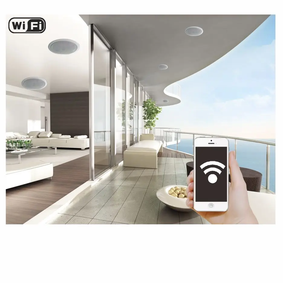 Active Wifi Ceiling Speaker System Multi Channel 5 1 Surround