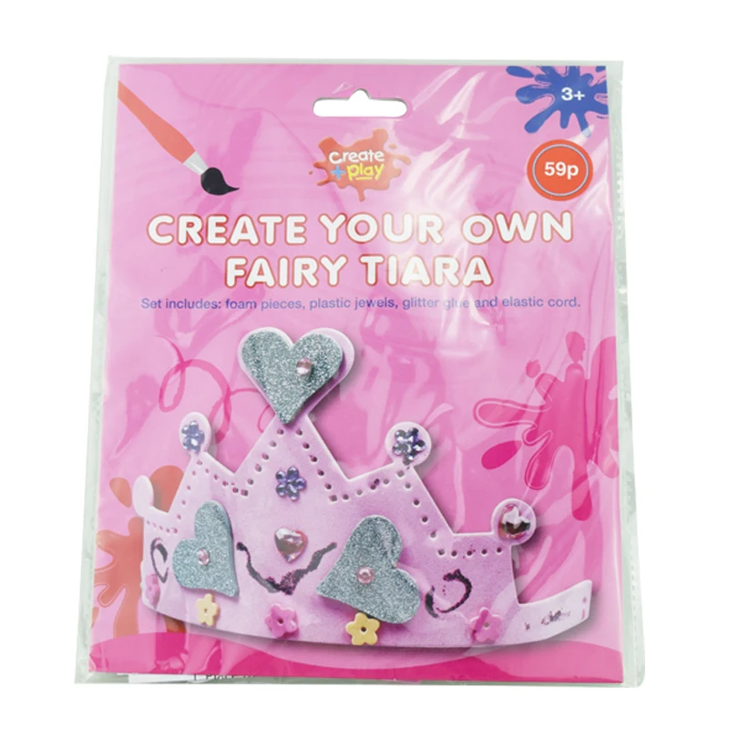 Handmade Diy Craft Eva Create Your Fairy Tiara,Kids Princess Tiara,Toy ...
