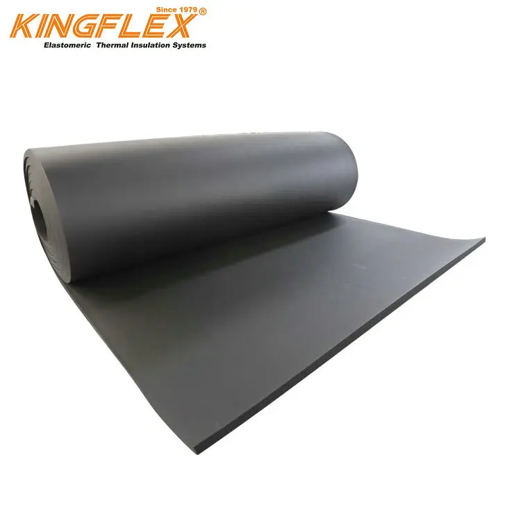 Preformed Flexible Elastomeric Cellular Thermal Insulation Sheet Roll