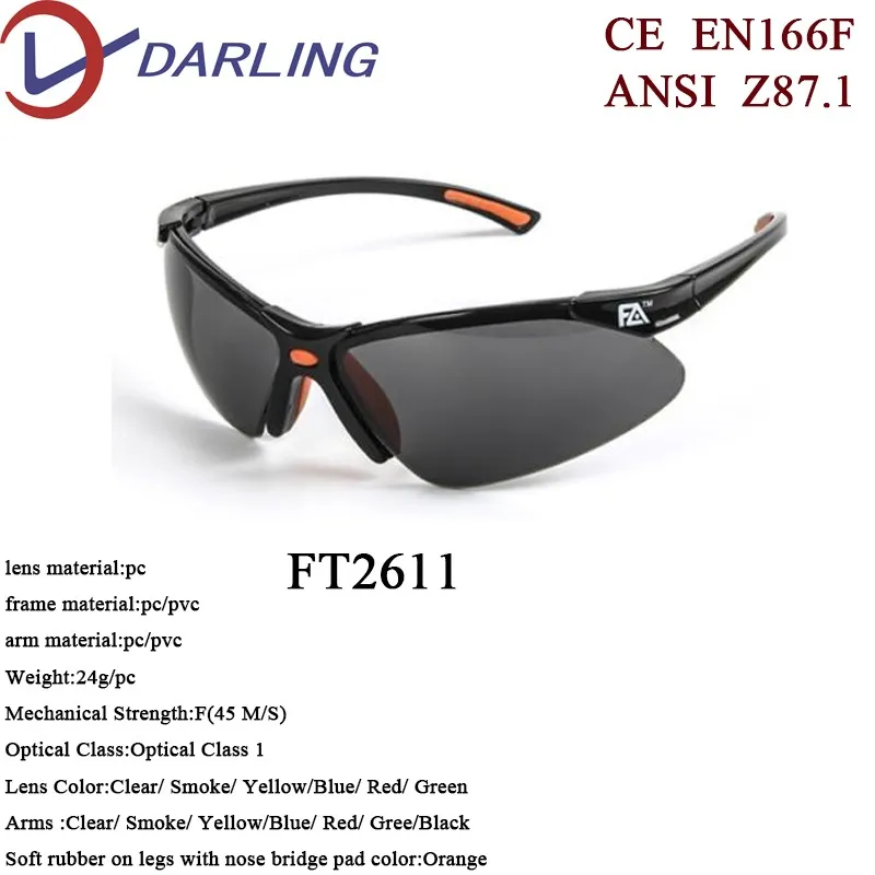 Ce En166 Ansi Z87 1 Safety Glasses Construction Workplace Eyes
