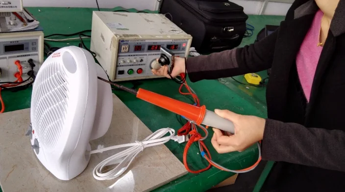 高效率电动迷你手提风扇加热器