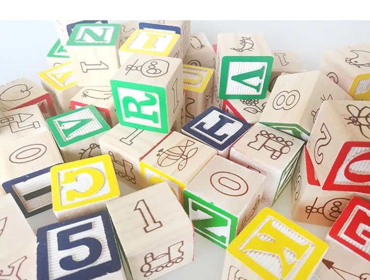 Professor Poplar's Ultimate Alphabet and Number Blocks (50pcs) Wooden  ABC/123 Blocks By Imagination Generation - AliExpress Toys & Hobbies
