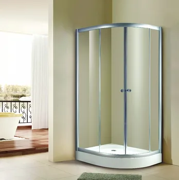 Modern Design Simple Bath Room Glass Shower Cabin For Home And