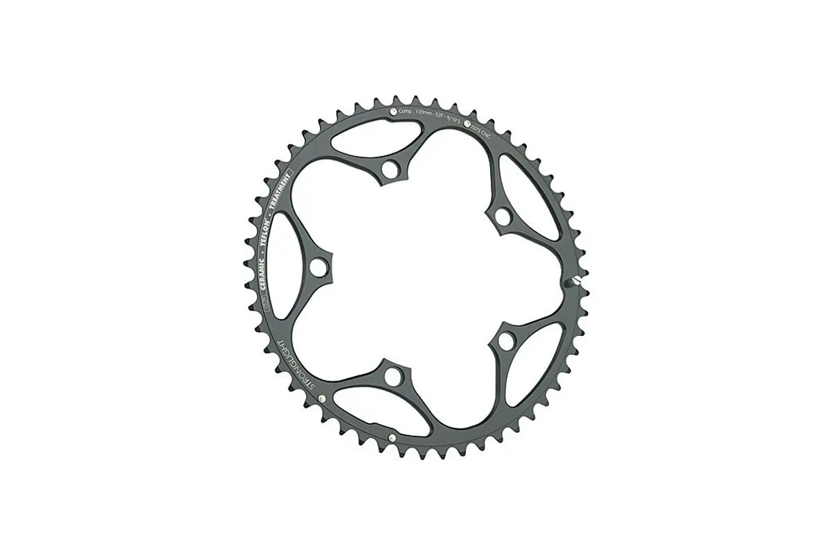Stronglight CT2 Ceramic Teflon Black 130mm Shimano Standard Chainring - 40T (272602)