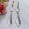 Hanging Clear Icicle Prism Crystal Suncatcher, Rearview Mirror Car Charm, Window Decoration, Ceiling Light Pull, Ornaments