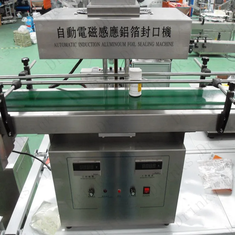 Automatic Inductor Bottle Aluminum Foil Lid Sealing