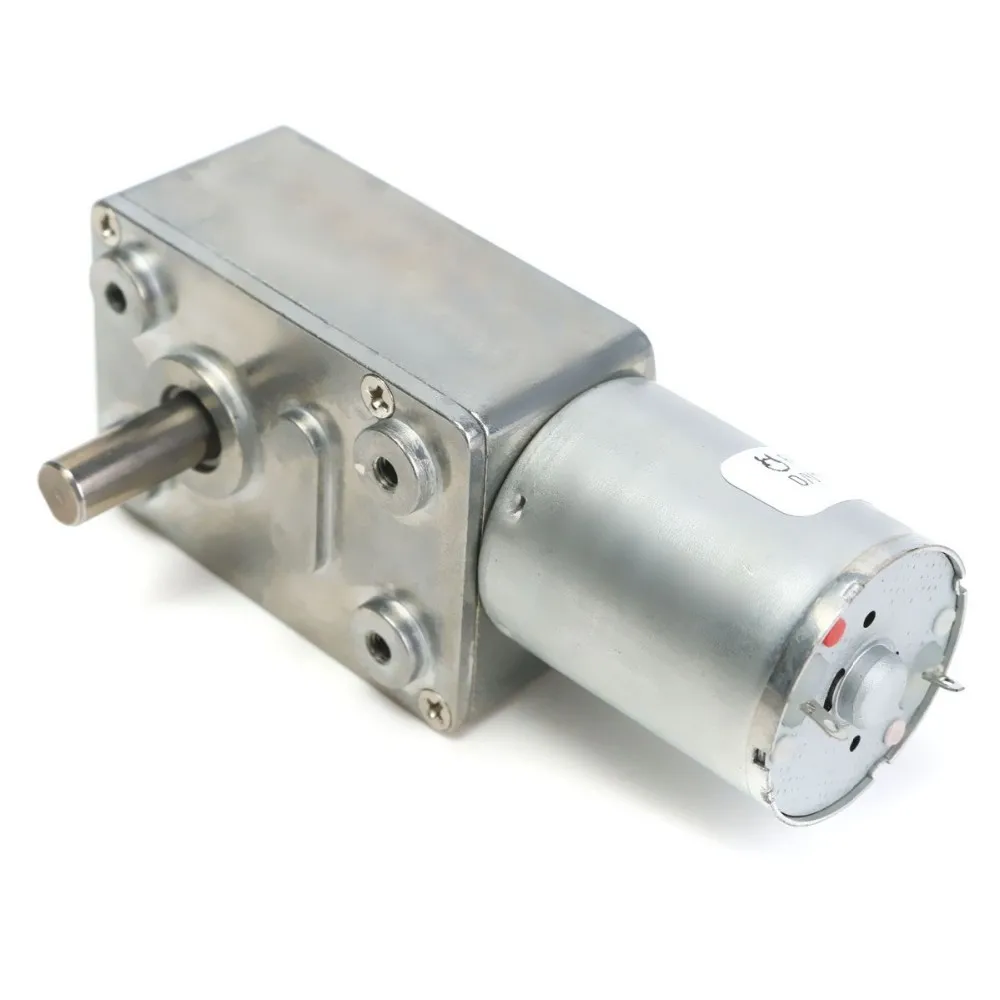 370 Dc 12v 2rpm Reversible High Torque Turbo Worm Geared Dc Motor - Buy