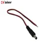 5.5mm x 2.1mm Red And Black Wire Solder Male And Female DC Power Connector