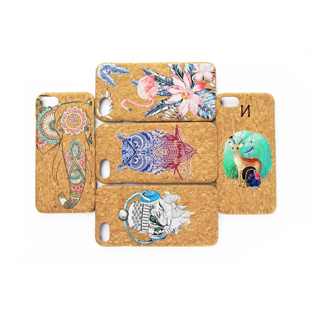 New Fashion Eco Friendly Cork Wooden Cell Phone Case For iPhone 6 7 8 Plus X XR XS 11 Pro Max