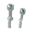 Insulator fitting pole line hardware
