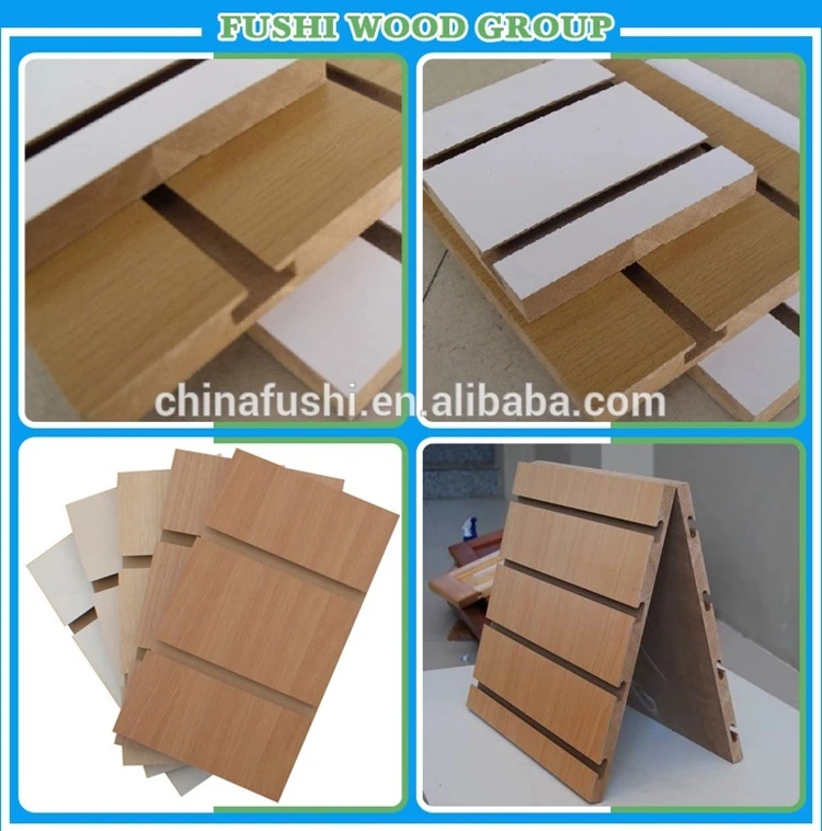 Slat Wall Panel Slot Board Slotted Mdf Board
