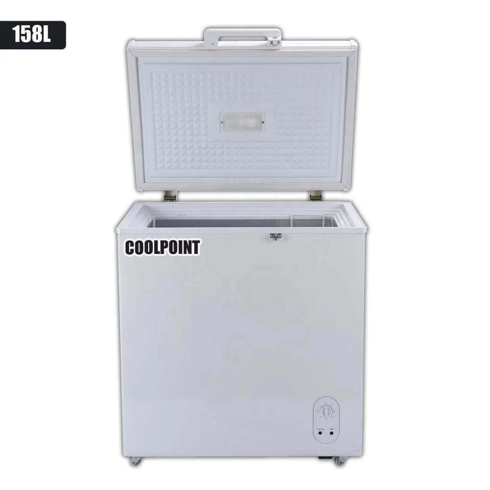 Coolpoint 12v Dc Deep Solar 158 Liters Chest Freezer Buy Solar Ice Cream Bike Freezer Solar Power Upright Freezer Solar Freezer Display Product On Alibaba Com