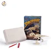 Plastic Dinosaur Skeleton Excavation Kit Dinosaur Fossil Dig Toy