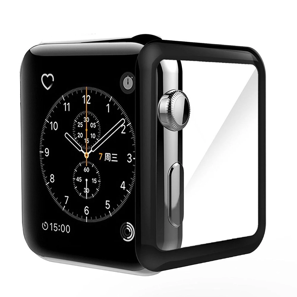 Factory Price 3d Full Cover Tempered Glass Screen Protector For Apple Watch 4 40mm 44mm Buy