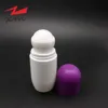 Deodorant bottle container Face cream Essential oil perfume PP 100ml plastic roll on bottles with roller ball