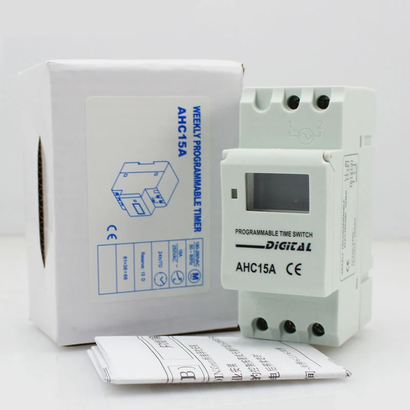 Time switch. Programmable time switch digital ahc15a. инструкция таймер ahc15a. реле времени китайское для холодильник. cnoble thc15a электронная плата.