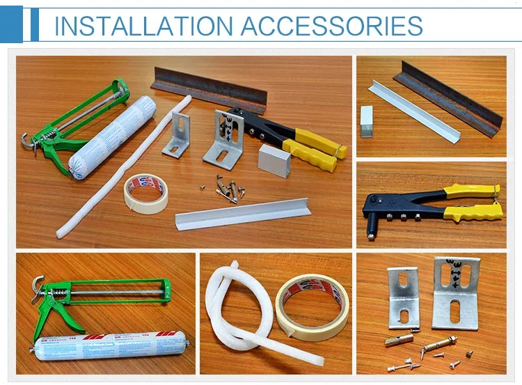 Wholesale Aluminum Composite Panel Accessories Acp All Set Installation