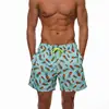 Stock 8Colors Long Beach Board Shorts: Men's Board Shorts Pattern, Men's Swimsuit Pattern