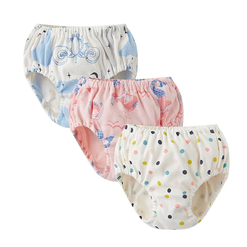 Children's Cotton Female Baby Cotton Briefs Underwear Children