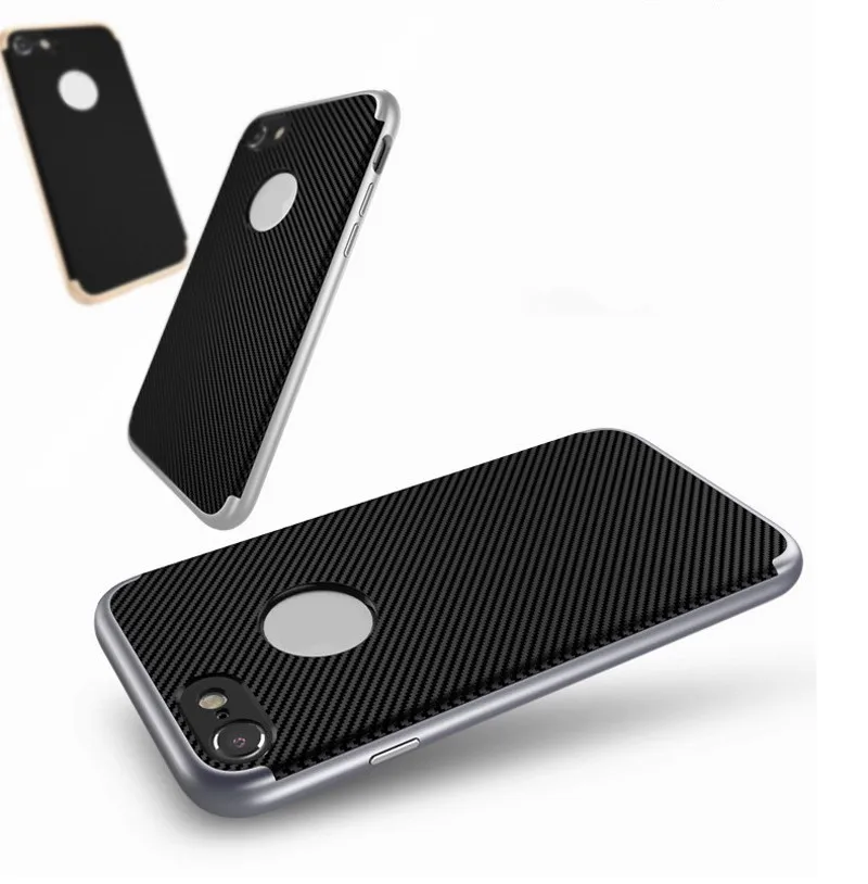Hot Sale 2016 Ultra Thin Carbon Design phone case for IPhone 7 7 Plus Armor rugged cover for IPhone 7 PLus case