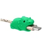 Oempromo custom pvc protector charger animal Cable Bite