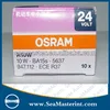 Original Osram 5637 R10W 24V 10W halogen light for Auto lamp