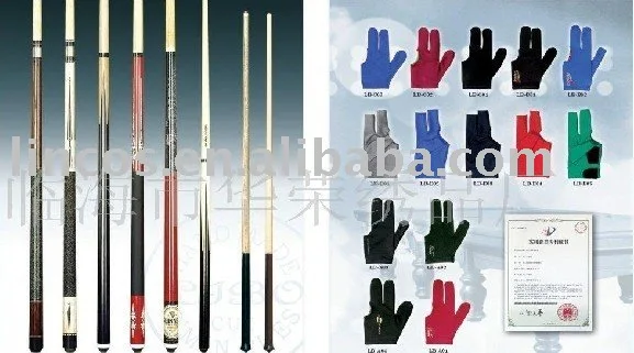 billiards glove reight