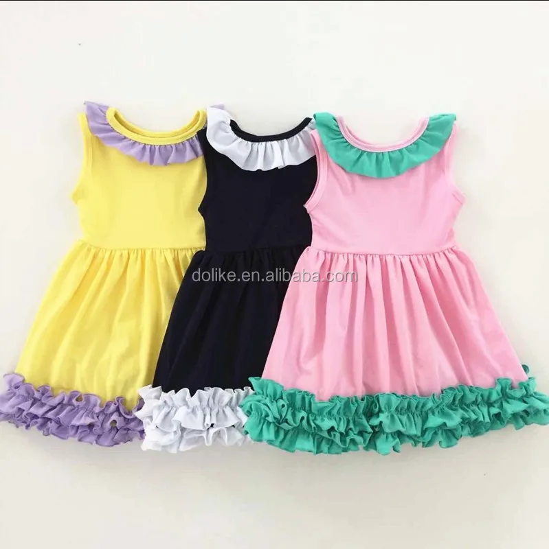 2017 Latest Easter Bunny Children Dress Designs Ruffle Sleeve Baby Girls 2017 Latest Easter Bunny Children Dress Designs Ruffle Sleeve Baby Girls