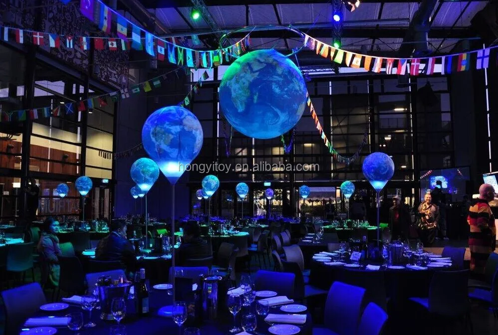 Inflatable Crowd Balloon With LED Light Zygote Touch Ball for Events ...