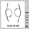 Good performance automotive shifting control cable gear shift cable for Mazda 323 BJ Protege BL5K-46-500 / BL5K-46-500A